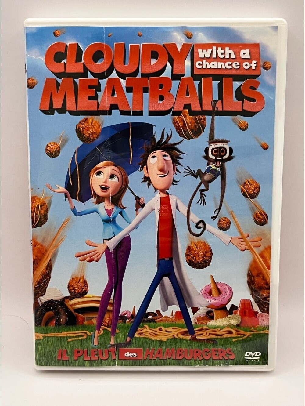 Cloudy with a Chance of Meatballs DVD Widescreen Bill Hader 2009 Animation